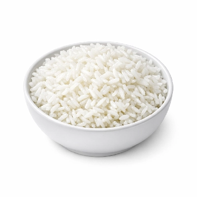 Rice white long grain cooked with salt