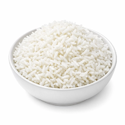 Rice white long-grain regular cooked unenriched without salt