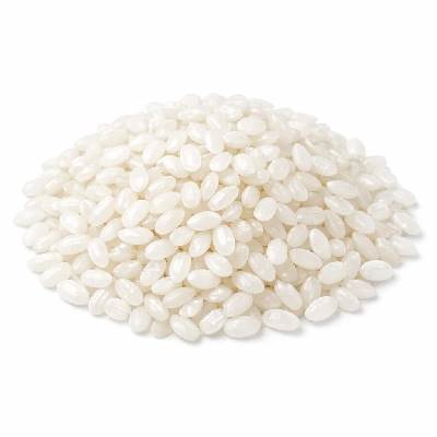 Rice white short-grain raw unenriched