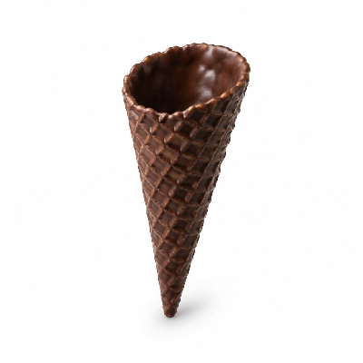 Ritter's Frozen Custard Cones Waffle Dipped in Chocolate