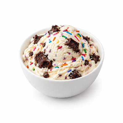 Ritter's Frozen Custard Confetti Chocolate Cake Vanilla