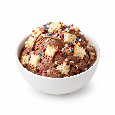 Ritter's Frozen Custard Confetti White Cake Chocolate