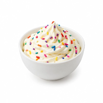 Ritter's Frozen Custard Confetti White Cake No Sugar Added Vanilla