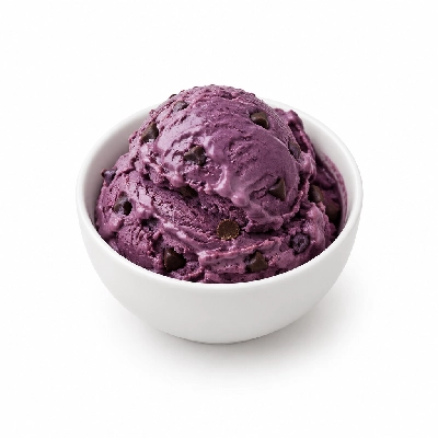 Ritter's Frozen Custard Black Raspberry Chip Kids