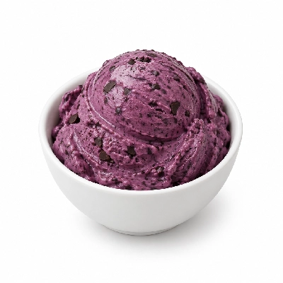 Ritter's Frozen Custard Black Raspberry Chip Medium