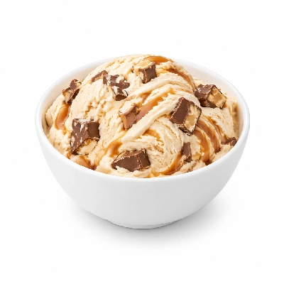 Ritter's Frozen Custard Caramel Snickers Swirl Large
