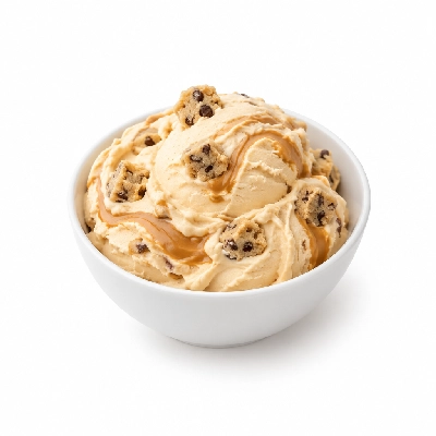 Ritter's Frozen Custard Cookie Dough and Peanut Butter Small
