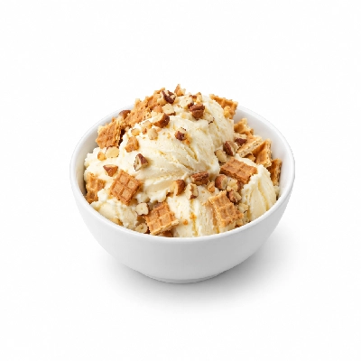 Ritter's Frozen Custard Waffle Nut Crunch Medium