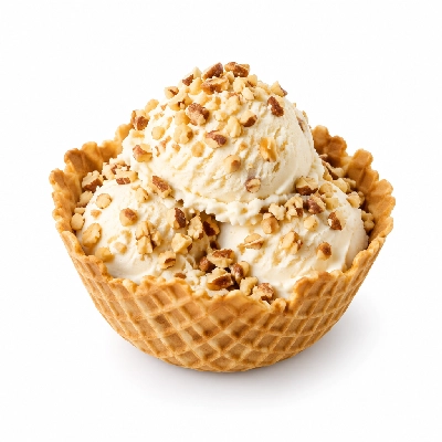 Ritter's Frozen Custard Waffle Nut Crunch Small