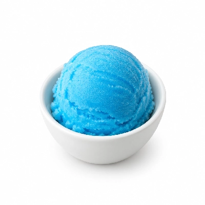 Ritter's Frozen Custard Italian Ice Blue Razz Small