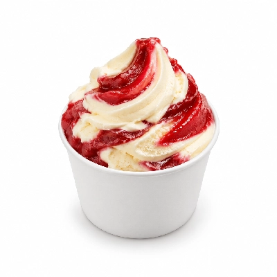 Ritter's Frozen Custard Italian Treats Gelati with Cherry Bomb Ice Regular
