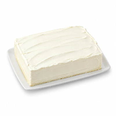 Ritter's Frozen Custard Sheet Cakes White No Sugar Added Vanilla Large