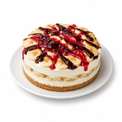 Ritter's Frozen Custard Specialty Round Cakes Banana Split Torte