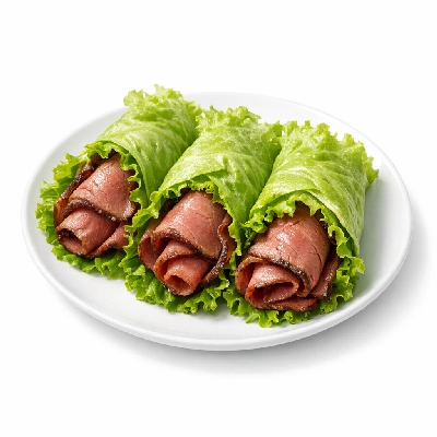 Roast Beef Lettuce Wraps