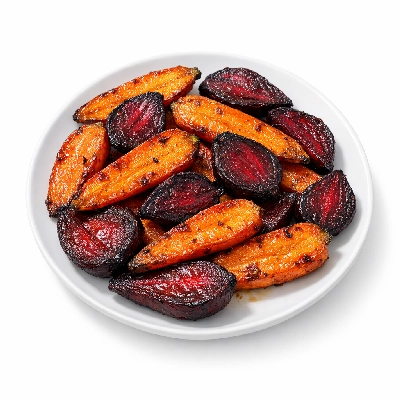 Roasted carrots and beets