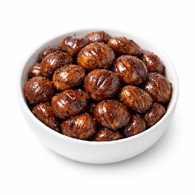 Roasted Chestnuts Sauteed in Butter & Cinnamon