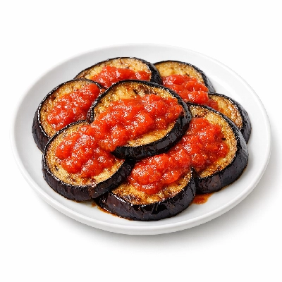 Roasted Eggplant with Tomato Sauce