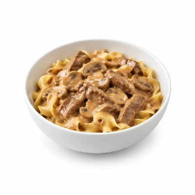 Ryan's Grill, Buffet & Bakery Entrees Beef Stroganoff