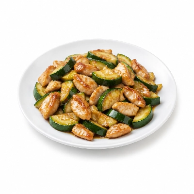 Ryan's Grill, Buffet & Bakery Entrees Chicken Zucchini Stir Fry