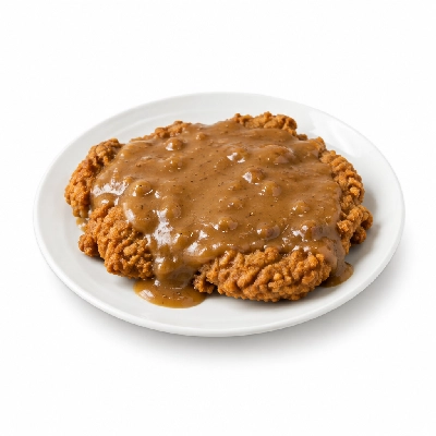 Ryan's Grill, Buffet & Bakery Entrees Country Fried Steak with Gravy