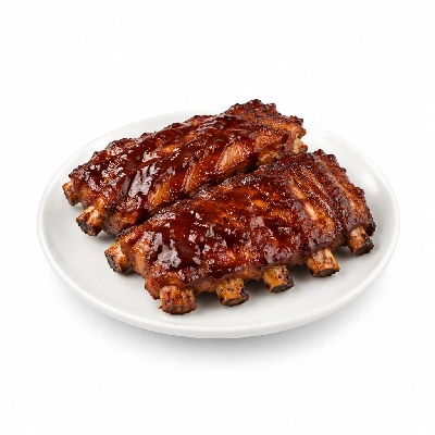Ryan's Grill, Buffet & Bakery Entrees Country-Style BBQ Pork Ribs