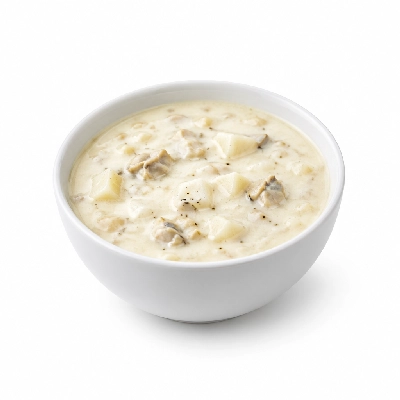 Ryan's Grill, Buffet & Bakery Soups New England Clam Chowder