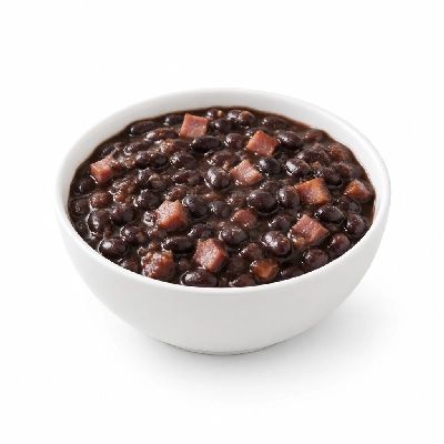 Ryan's Grill, Buffet & Bakery Taco Bar Black Beans with Ham