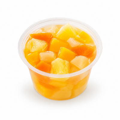Sainsbury's Asda Food Cupboard Snack Pots Tropical Fruit Pot