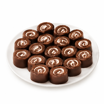 Sainsbury's Bakery 16 Chocolate Mini Roll Tub