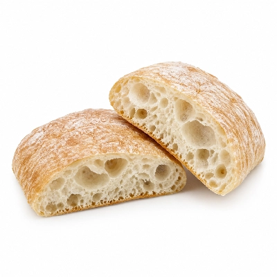 Sainsbury's Bakery Breads Freshly Baked Ciabatta Half Part X2 Taste the Difference