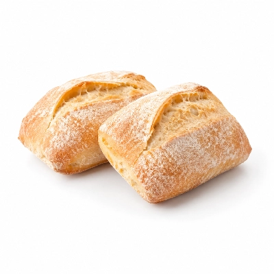 Sainsbury's Bakery Breads Freshly Baked Heat & Serve Ciabattas X2 Taste the Difference