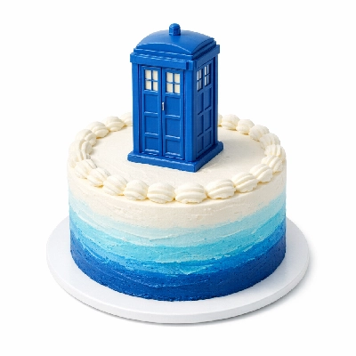 Sainsbury's Bakery Children's Party Cakes Dr Who Celebration