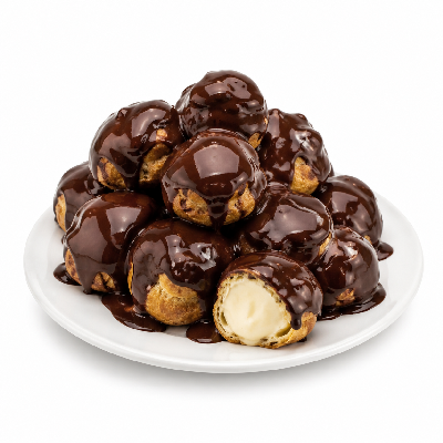 Sainsbury's Bakery Chocolate Profiterole Stack