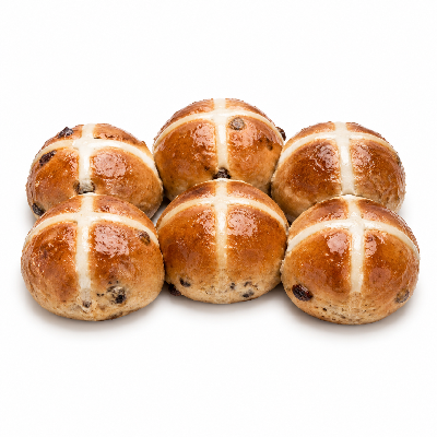Sainsbury's Bakery Hot Cross Buns 6 Be Good to Yourself