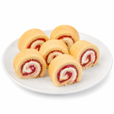 Sainsbury's Bakery Mini Roll Jam & Vanilla Basics