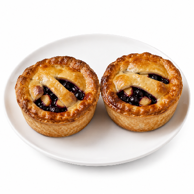 Sainsbury's Bakery Mr Kipling Apple and Blackcurrant Pies