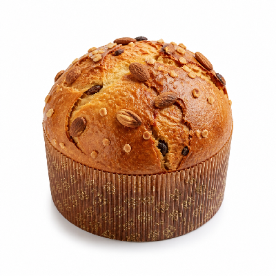 Sainsbury's Bakery Panettone Green & Black's Organic Almond and Milk Chocolate Bar