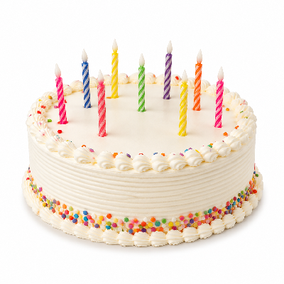 Sainsbury's Bakery Party Candle Cake