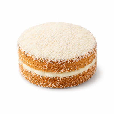 Sainsbury's Bakery Round Cakes Coconut Sponge Sandwich
