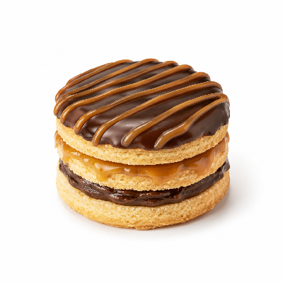 Sainsbury's Bakery Small or Children's Cakes Stackers Chocolate & Caramel Shortcake