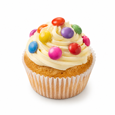 Sainsbury's Bakery Smarties Cupcakes