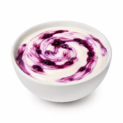 Sainsbury's Fair Trade Organic Rachel's Forbidden Blackberry Yogurts