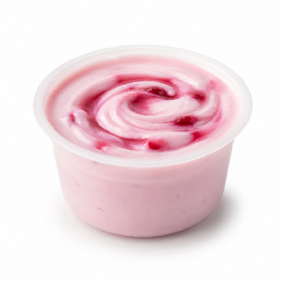 Sainsbury's Fair Trade Organic Yeo Valley Fruit Favourites Raspberry Yogurts