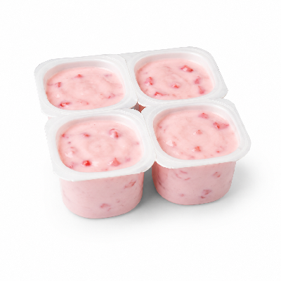 Sainsbury's Fair Trade Organic Yeo Valley Summer Selection Strawberry Yogurts