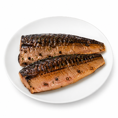 Sainsbury's Fish Fish Smoked Mackerel Fillets with Black Peppercorns & Herbs