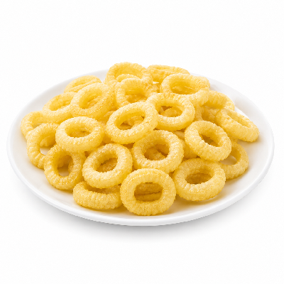 Sainsbury's Food Cupboard All Crisps KP Hula Hoops Salt & Vinegar Flavour Potato Rings Mixed