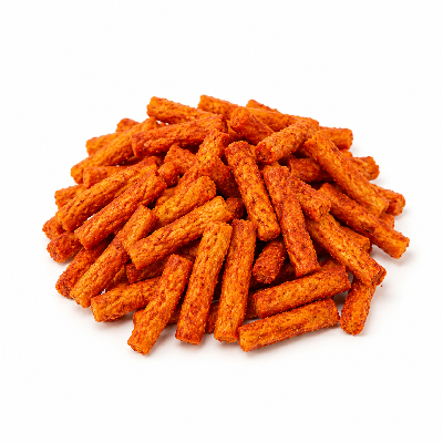Sainsbury's Food Cupboard All Crisps KP Wheat Crunchies Spicy Tomato Flavour