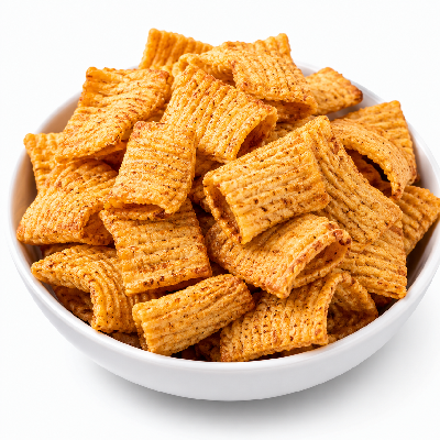 Sainsbury's Food Cupboard All Crisps KP Wheat Crunchies Worcester Sauce Flavour