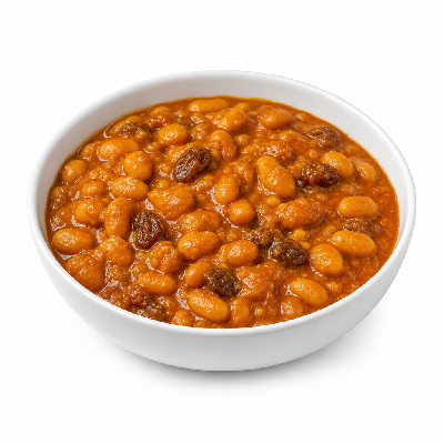 Sainsbury's Food Cupboard Baked Beans Heinz Curried with Sultanas No Added Sugar