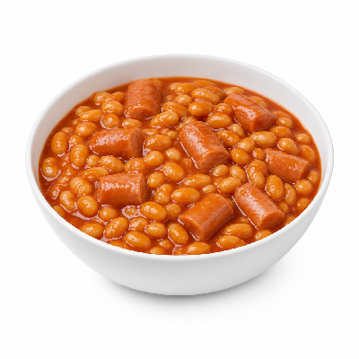 Sainsbury's Food Cupboard Baked Beans with Meatfree Sausages